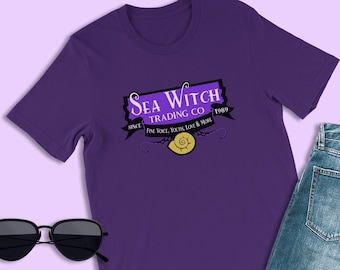 The Little Mermaid Shirt, Sea Witch Trading Co, Ursula Logo Shirt, Disney Villains Shirt, Disney Family Vacation Shirts, Disney World Shirt