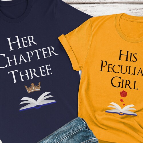 Beauty and the Beast Shirt Her Chapter Three Shirts Belle - Etsy