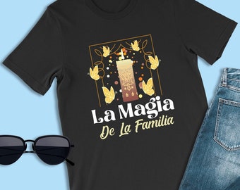 Magic Candle Shirt, La Magia De La Familia T-Shirt, Casa Madrigal Shirt, Magic kingdom Outfit, Disneyland Trip Apparel, Disney World Family