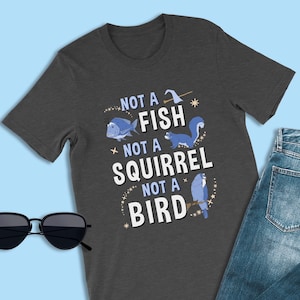 The Sword in the Stone Shirt, Not a Fish Squirrel Bird, Merlin Shirt, Magic Kingdom Shirt, Disney Halloween T-Shirt, Wizard Outfits