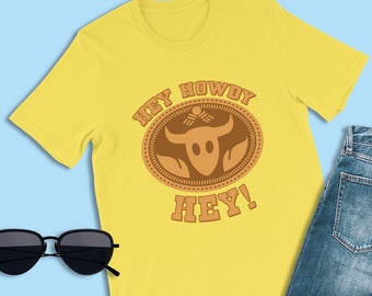 Toy Story Shirts, Hey Howdy Hey Shirt, Woody Shirt, Toy Story Land Shirt, Disney Family Shirt, Disney World Shirts, Disneyland Shirt, Cowboy