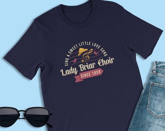 Sleeping Beauty Shirt, Lady Briar Choir, Briar Rose Shirt, Disney Occupation Logo Shirt, Princess Aurora Shirt, Disney World Group Shirts