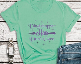 Chemise petite sirène, chemise cheveux fous Dinglehopper, chemise Ariel, anniversaire de sirène, fête sirène, chemise croisière Disney, princesse Disney