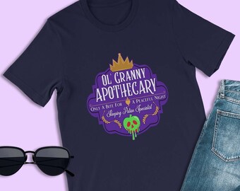 Snow White and the Seven Dwarfs Shirt, Sleeping Potion Specialist, Evil Queen Logo T-Shirts, Magic Kingdom Shirt, Disney World Family Shirts
