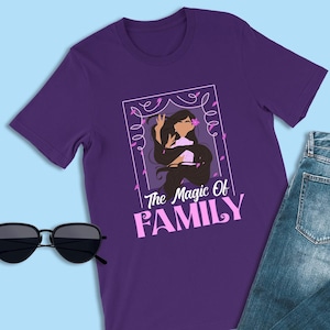 Isabela Madrigal Shirt, The Magic of Family, Encanto Casa Madrigal T-Shirt, Disneyland Outfit, Disney World Vacation Tee, Gift for Her