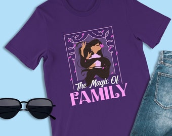 Isabela Madrigal Shirt, The Magic of Family, Encanto Casa Madrigal T-Shirt, Disneyland Outfit, Disney World Vacation Tee, Gift for Her