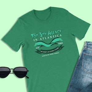 The Little Mermaid Shirt, Top Spy Agency in Atlantica, Flotsam and Jetsam, Disney Logo, Disney Villains Shirt, Disney Family Vacation Shirts