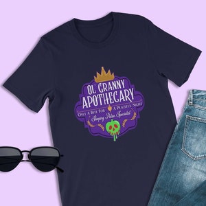 Snow White and the Seven Dwarfs Shirt, Sleeping Potion Specialist, Evil Queen Logo T-Shirts, Magic Kingdom Shirt, Disney World Family Shirts