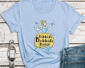 Cinderella Shirt, Bibbidi Bobbidi Bump Shirt, Disney Maternity