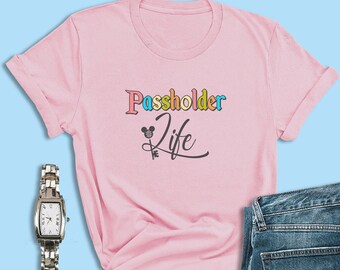 Micky Maus Shirts, Passholder Life Shirts, Micky Shirts, Disney Familien Shirts, Disney Cruise, Disney World, Disneyland, Geburtstag Shirts