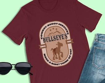 Toy Story Occupation Shirt, Cowboy-Buddy Services Since 1999, Bullseye Shirt, Toy Story Birthday Outfit, Disney World Family Trip Shirts