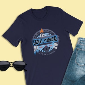 The Incredibles Shirt, Gadget Syndrome, Buddy Pine Shirt, Pixar Occupational Company Logo, Disney World Family Outfits, Disneyland T-Shirt