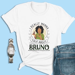 Bruno Black Sheep T-Shirt, I Really Wanna Talk About Bruno, Encanto Tee, Madrigal Family Shirt, Disneyland Trip Apparel, Disney World Outfit