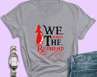 Pirates of the Caribbean Shirts, We Wants the Redhead, Redd Shirts, Pirate Shirts, Magic Kingdom, Disney Cruise, Disney World, Disneyland