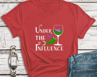 Little Mermaid Shirts, Under the Influence Shirt, Princess Ariel Shirt, Food and Wine Shirt, Disney Bachelorette Shirt, Epcot, Disney Cruise