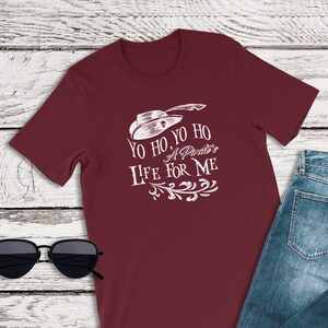 Pirates of the Caribbean Shirt, Yo Ho a Pirate&#39;s life for Me Shirts, Pirate Shirts, Disney Cruise Shirts, Disney Pirate Family, Captain Hook