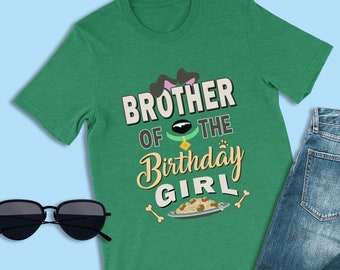 Brother Birthday Theme Lady and the Tramp Shirt, Brother of The Birthday Girl, Scamp T-Shirts, Disney Dog Family Tee, Animal Kingdom Outfit