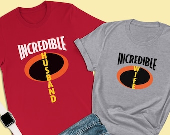 The Incredibles Shirt, Incredible Husband, Family Disney Shirts, Couple Disney Shirts, Father's Day Shirts, Disney Dad Shirt, Husband Shirt