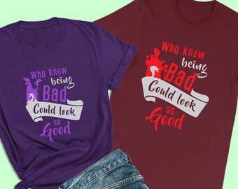 Disney Female Villains Shirt, Being Bad Could Look So Good Shirt, Maleficent Shirt, Disney World, Disney Family Shirts, Disney Couple Shirts