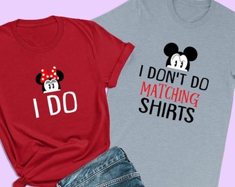 Minnie Mouse Shirt, I Do Shirt, Disney Shirts, Epcot Shirt, Disney Couple Shirts, Disney Family Shirts, Disney Cruise Shirts, Minnie Ears