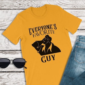 Beauty and the Beast Shirt, Everyone&#39;s Favorite Guy, Gaston Costume, Disney Birthday Shirt, runDisney Shirt, Mens Disney Shirt, Funny Shirts