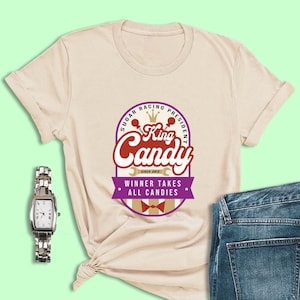 Wreck-It Ralph Shirt, Sugar Racing President, King Candy Shop Shirt, Company Logo T-Shirts, Disney World Family Shirts, Disneyland Outfits