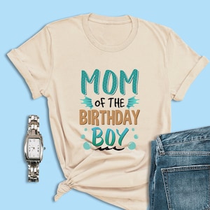 Pixar Luca Geburtstags-Thema Shirt, Mutter des Geburtstagskindes, Daniela Paguro T-Shirt, Disney Familien Shirts, Mama Papa Sohn Passende Outfits