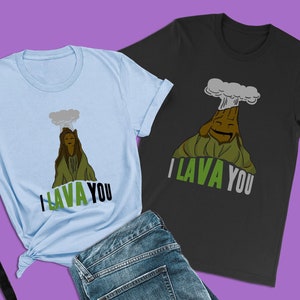 I Lava You Shirt, Disney Lava Film Shirt, Lele Shirt, Pixar Honeymoon Couple Tshirts, Anniversary Shirts, Valentines Tee, Disney Wedding