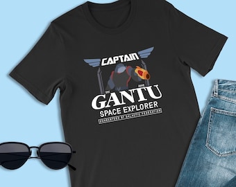 Lilo & Stitch Logo Shirt, Space Explorer EST. 2002, Captain Gantu T-Shirt, Galactic Federation Outfits, Disney Occupational Apparel Fashion