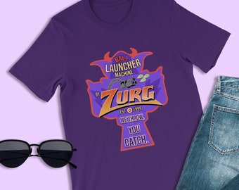 Toy Story Shirt, Ball Launcher Machine by Zurg, Evil Emperor Zurg Shirt, Toy Story Outfits, Pixar Occupation Tee, Disney World Family Shirts