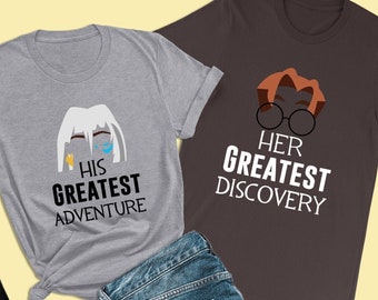 Atlantis The Lost Empire Shirts, His Greatest Adventure Shirts, Kida Shirts, Disney Anniversary Shirts, Disney Couple Shirts, Kida and Milo