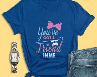 Pixar Best Friend Shirt, Womens Toy Story Shirt, Bo Peep tshirt, You've Got a Friend in Me Shirt, Disney Family Vacation Shirts, Disney Trip