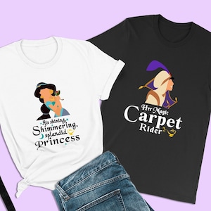 Aladdin couple shirt Etsy