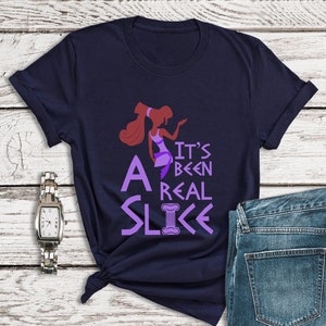 Disney Hercules Shirt, It's Been a Real Slice, Megara Shirt, Womens Disney Shirt, Magic Kingdom Shirt, Disney Descendants Birthday Shirt