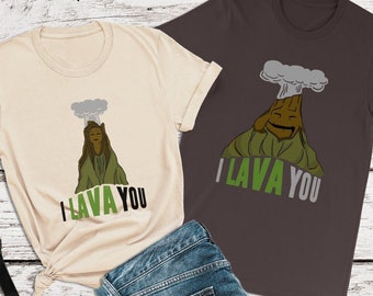 Lava Film, I Lava You Shirt, Lele Shirt, Disney Couple Shirt, Disney Family Shirts, Disney Cruise Shirt, Disney Gifts, Uku and Lele, Volcano