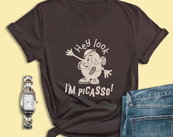 Toy Story Shirt, Hey Look I'm Picasso Shirt, Mr Potato Head Shirts, Toy Story Land, Disneyland Shirts, Family Disney Shirts, Toy Story Party