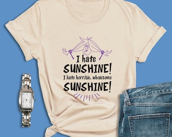 Koszulki Disney Villains, Koszulki Halloween Disneyland, Koszulka Miecz w Kamieniu, Koszulka Nienawidzę Słońca, Koszulka Madam Mim, Koszulka Witch