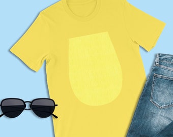 Chemise de costume facile pour canard, petit t-shirt duveteux, cosplay de caneton jouet jaune, chemise inspirée de personnages, tenue de fête d'anniversaire, t-shirt des fêtes