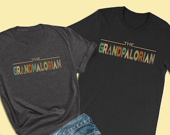 Camiseta de Star Wars, El Abuelo, Camiseta Mandaloriana, Regalo para la Abuela, Cosplay de Star Wars, Camiseta Disney Galaxys Edge, Camisetas Familiares Disney