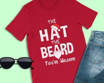 Maui Christmas Shirt, Moana Shirt, The Hat The Beard You're Welcome Shirt, Disneyland Family Shirts, Vintage Santa, Magic Kingdom Outfits