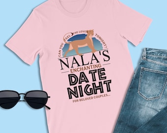 The Lion King Logo Shirt, Enchanting Date Night For Beloved Couples, Nala T-Shirt, Pride Lands Family Outfit, Disney Animal Kingdom Safari