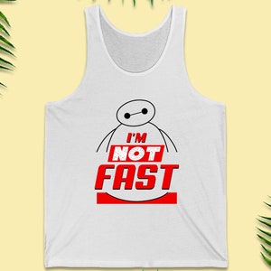 Baymax Ich bin nicht schnell Unisex Tank Top, Springtime Surprise Challenge 19.9 Miles,run Disney Outfits, Walt Disney World Marathon Wochenende Bekleidung