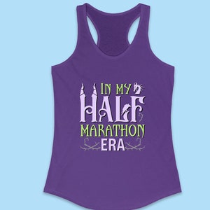 Maleficent Women&#39;s Tank Top, In My Half Marathon Era, Disney Villains Half Marathon Outfit, runDisney Running Apparel & Race Costume
