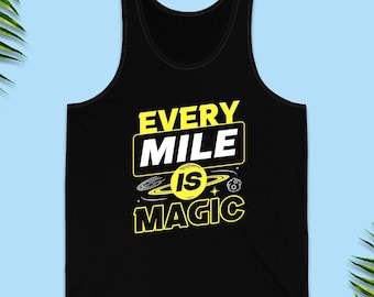 Every Mile Is Magic, Galaxy Adventure RunDisney Running Tank Top, Unisex Jersey Outfit, Disney-Inspired Race Apparel and Costume for Runners