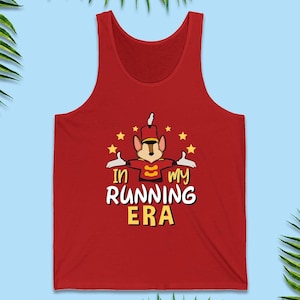 RunDisney Timothy Running Tank Top, In My Running Era, Disney Marathon Race Outfit, Unisex Apparel and Costume for Fun Runs and Magical