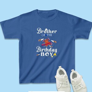 Ratatouille Birthday Theme Shirt, Brother of the Birthday Boy, Emile Shirt, Epcot Family Shirt, Disney World Baby Boy Birthday Party Outfit