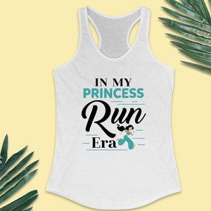 Jasmine In My Princess Run Era Women&#39;s Tank Top, Disney Princess 10K Marathon Outfit, runDisney Running Apparel & Aladdin Race Costume