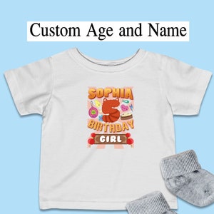 Camiseta personalizada com nome da idade Meilin Lee, camiseta com tema de aniversário vermelho, fantasia infantil da Pixar, camisetas da família Disney World, roupa da Disneylândia