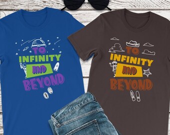 Toy Story Shirt, To Infinity and Beyond Shirt, Buzz Shirt, Toy Story Birthday Shirt, Disney Couple Shirt, Family Shirt, Buzz and Woody Shirt