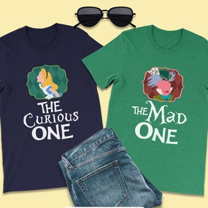 Alice in Wonderland Shirt, The Curious One, Alice Shirt, Magic Kingdom Shirt, Alice Matching Mad Hatter, Tea Party, Best Friendship Shirt